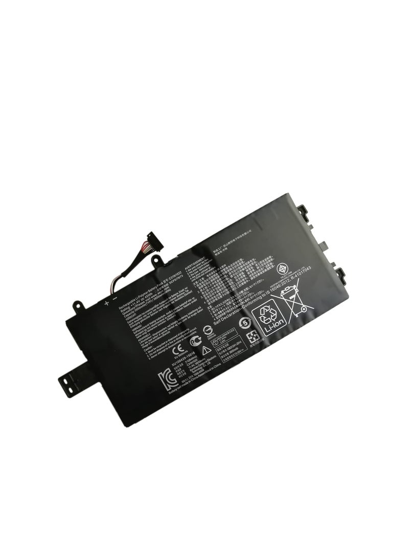 Terabyte 11.4V 3950mAh 45Wh 0B200-01880000 3ICP5/79/73 C31N1522 Replacement Laptop Battery for ASUS N593UB N593UB-1A Q553U Series - Image 1