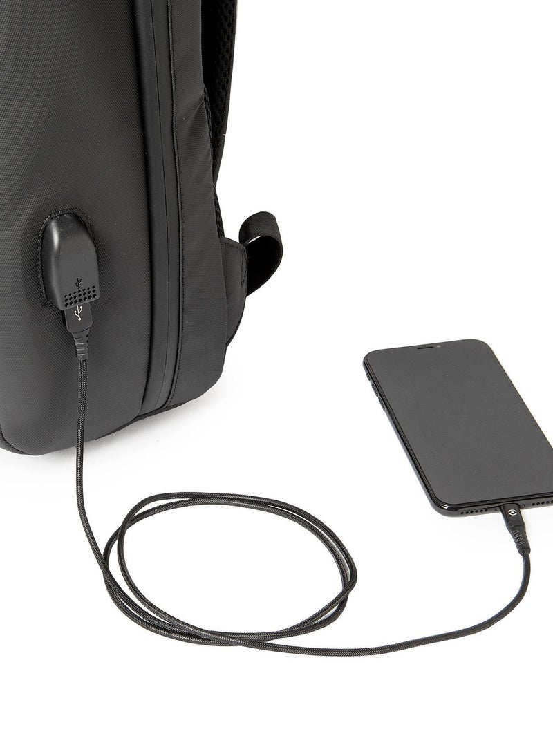 Celly 15.6" Travel Laptop Backpack, Business Anti-Theft Slim Durable Laptops Backpack with USB Charging Port, Gifts for Men & Women Water-Resistant College School Computer Bag - Image 3