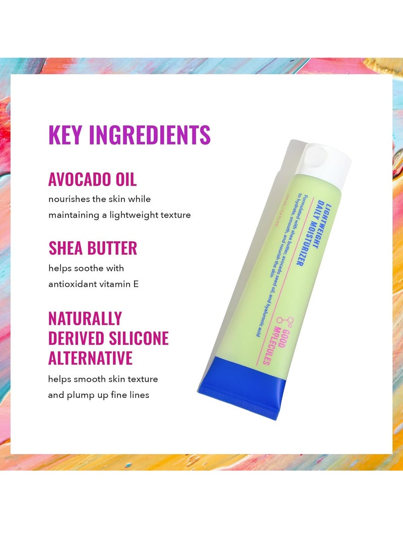 GOOD MOLECULES - Good Molecules Lightweight Daily Moisturizer - Hydrating Facial Lotion with Avacado Oil and Shea Butter and Antioxidants - Anti-aging Skincare for Face - Image 1
