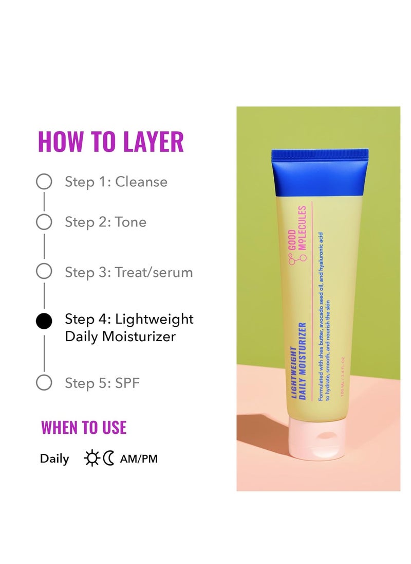 GOOD MOLECULES - Good Molecules Lightweight Daily Moisturizer - Hydrating Facial Lotion with Avacado Oil and Shea Butter and Antioxidants - Anti-aging Skincare for Face - Image 1
