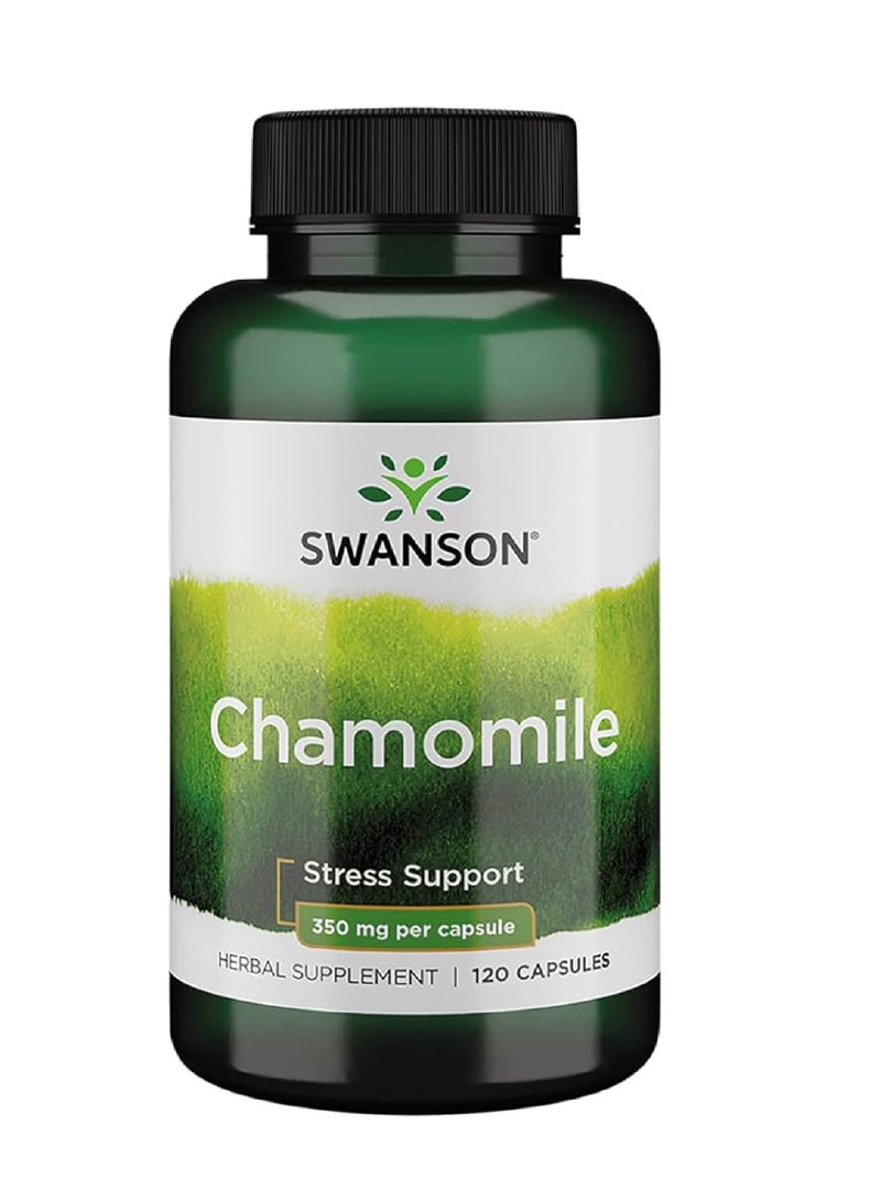 SWANSON سوانسون بابونج 350 ملغ كبسولات 120