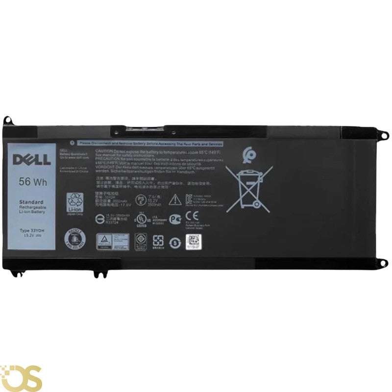 OS Battery Dell Compatible with Inspiron 15 7577 17 7000 7778 7779 7786 7773 G3 3579 3779 G5 5587 G7 7588 Latitude 13 3380 14 3490 15 3590 3580 33YDH - From OS Store - 3 Month Warranty - Image 2