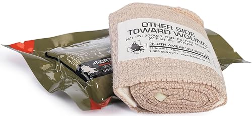 North American Rescue Individual Aid Kit NAR Compact First Aid with Compressed Gauze, Petrolatum Gauze, ETD, Gloves, Surgical Tape (85-0404) - Image 4