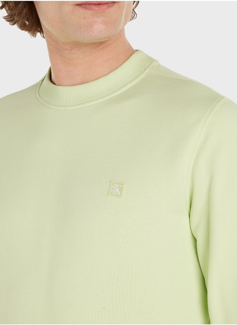 Calvin Klein Jeans - Monogram Crew Neck Sweatshirt - Image 1