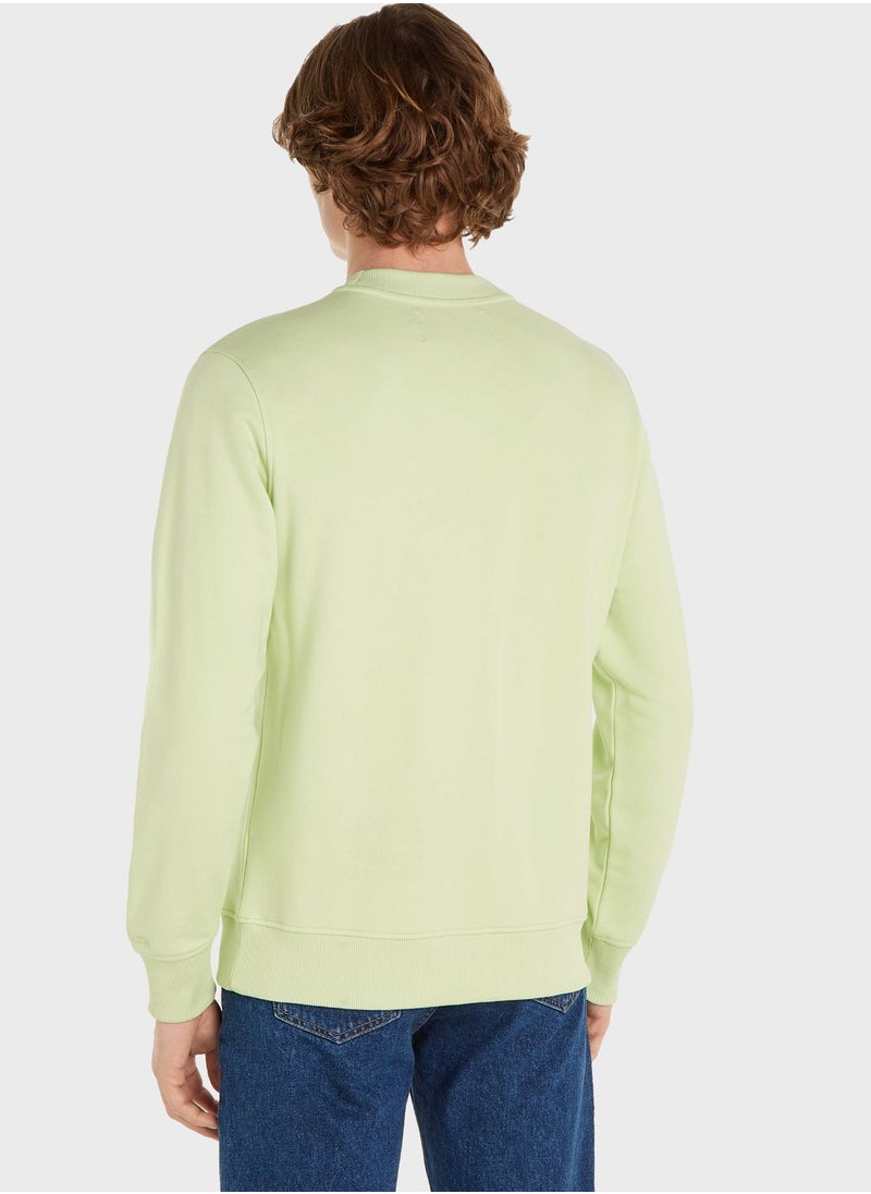 Calvin Klein Jeans - Monogram Crew Neck Sweatshirt - Image 1