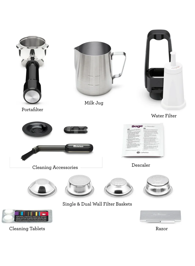 Sage The Oracle Touch - Bean to Cup Coffee Machine with Grinder and Milk Frother, Black Truffle