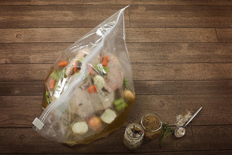 PBKay Large Turkey Brine Bags, Combo Pack - Marinade Injector - Roll cooking Twine - XL Heavy Duty Leakproof, Food grade BPA free - Image 3