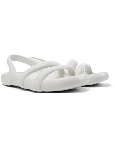 Camper Kobarah Flat, Men's Sandal, White