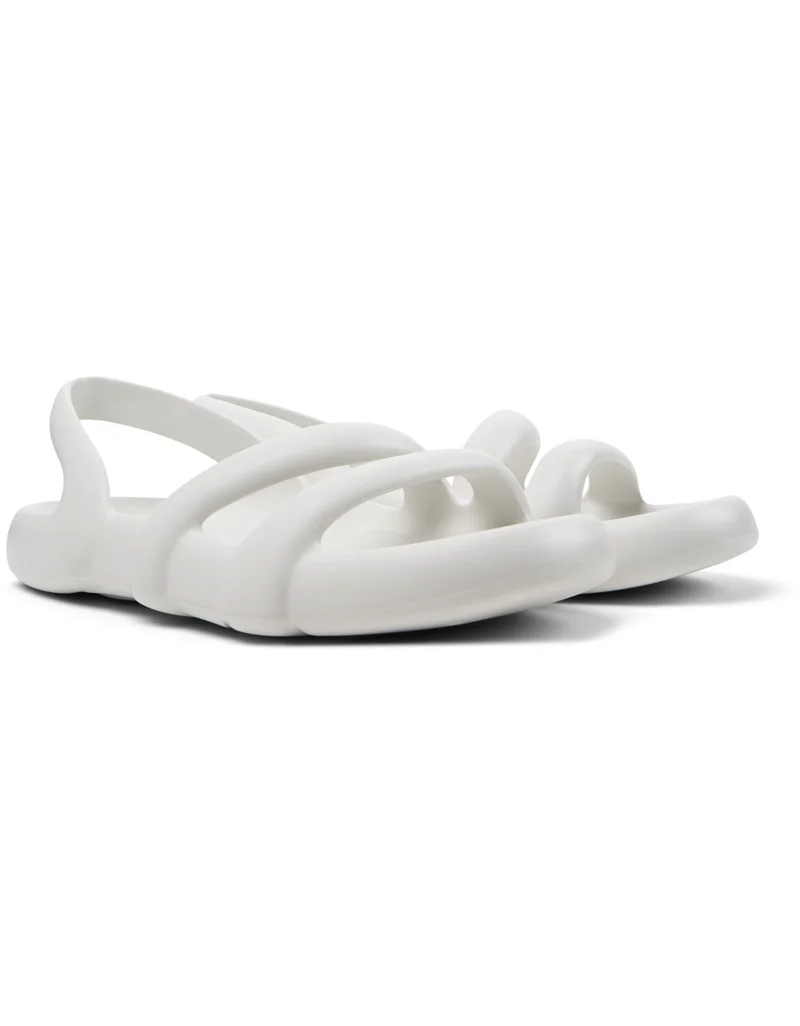 Camper Kobarah Flat, Men's Sandal, White