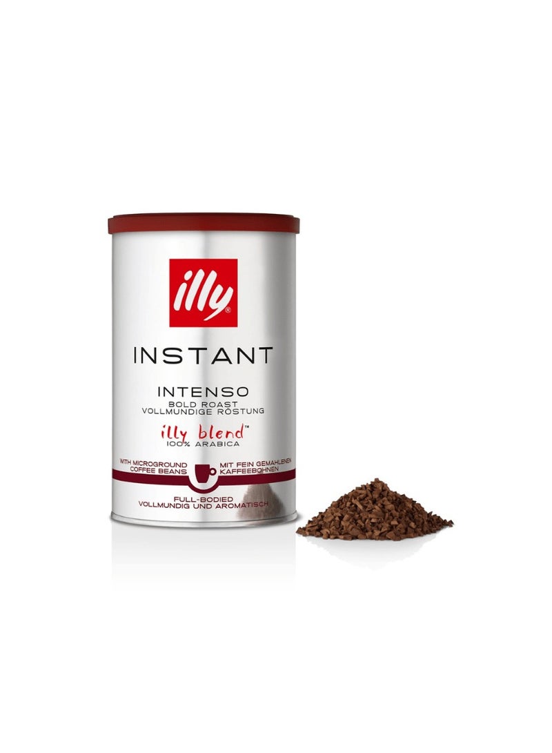 ILLY INSTANT COFFEE INTENSO, 95 g