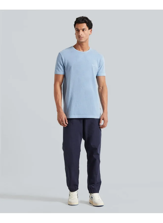 غانت Sunfaded Slim Pique Short Sleeve T-Shirt