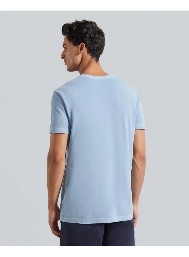 غانت Sunfaded Slim Pique Short Sleeve T-Shirt