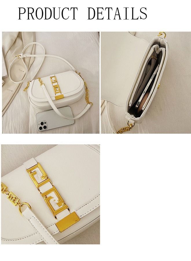 DUNISO Small Vintage Leather Shoulder Tote Bag Crossbody Purse Crossover Bag Fashionable Handbags for Women with 2 Adjustable Straps - Image 4