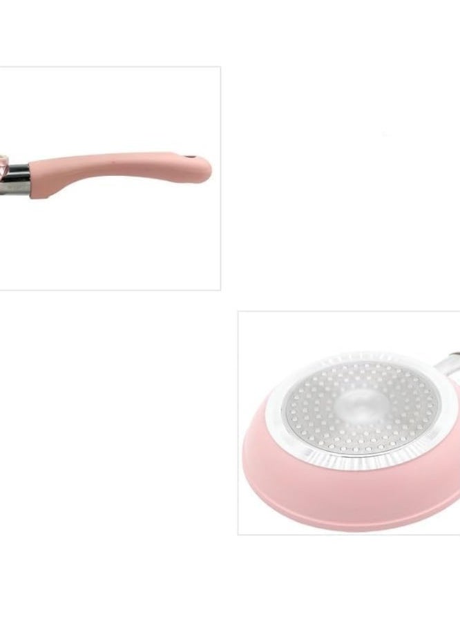 Mini Nonstick Frying Pan, Stone-Coated Cast Aluminum, Soft-Grip Handle 12cm