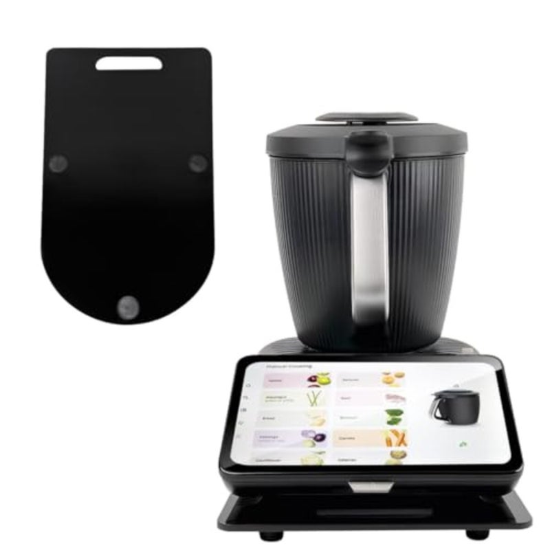 Acrylic Sliding board for Thermomix TM7, non-slip base with wheels for effortless movement - Image 1