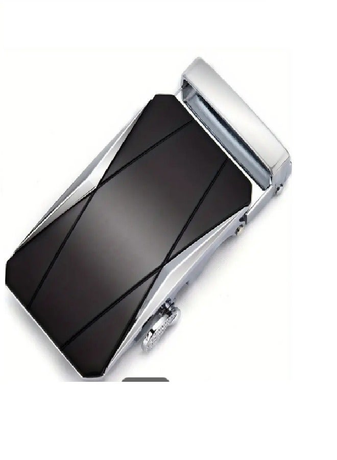 Exquisite men's belt buckle imported, made of high quality durable Metz, snaps on and off with all kinds of irregularities, jacket belt or bad buckle replacement.