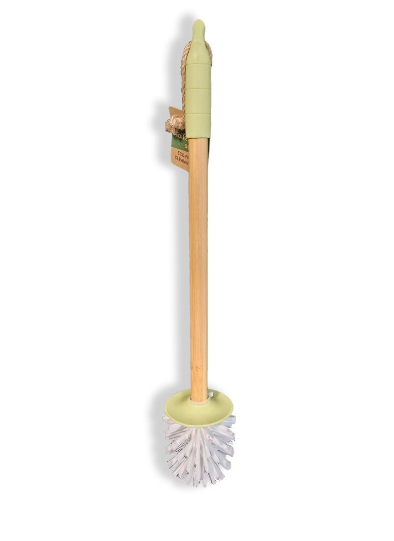 Toilet Brush With Holder green 34 cm