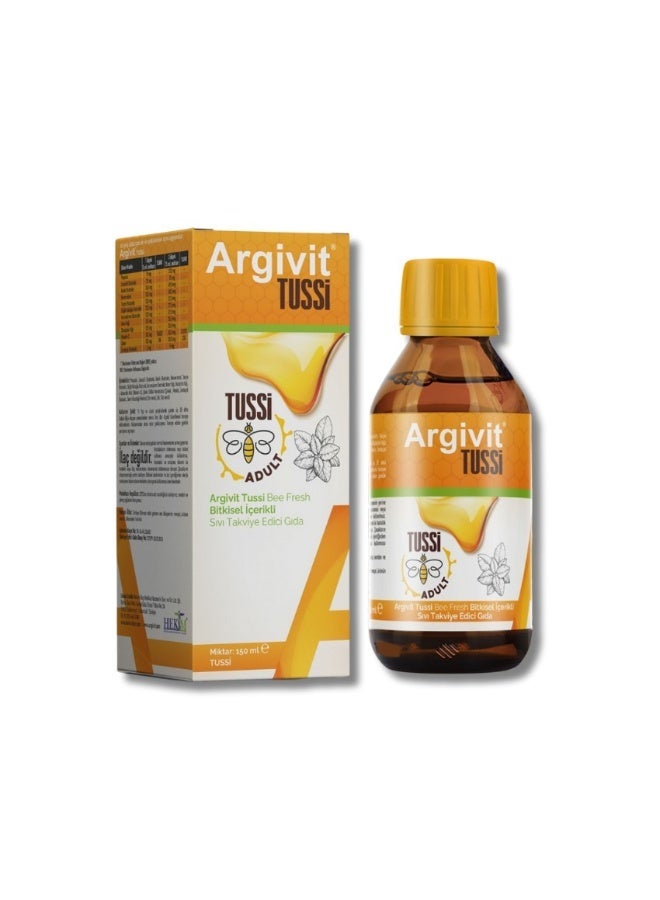 Argivit Tussi Kids Immune Support Liquid Supplement with Propolis & Elderberry - Image 1