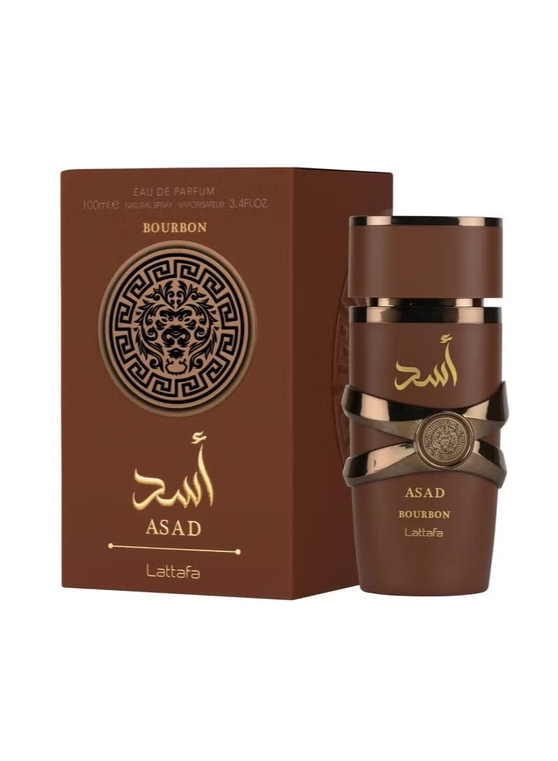Lattafa Asad Bourbon Eau De Parfum 100 ML By Lattafa - Image 2