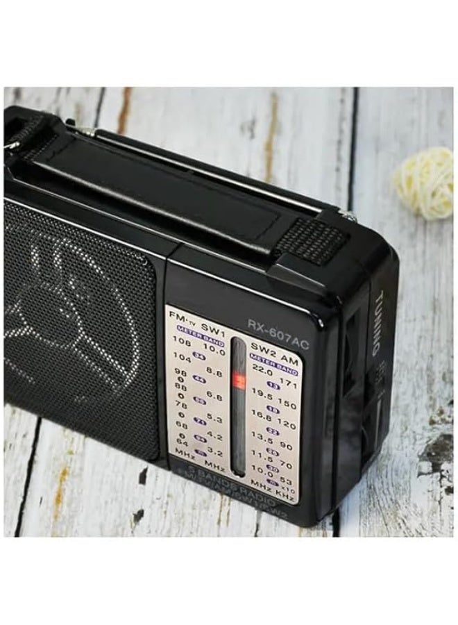 Classic Medium-Sized Radio – Operates on direct electricity and batteries, available in multiple models, shapes, and colors. - Image 5