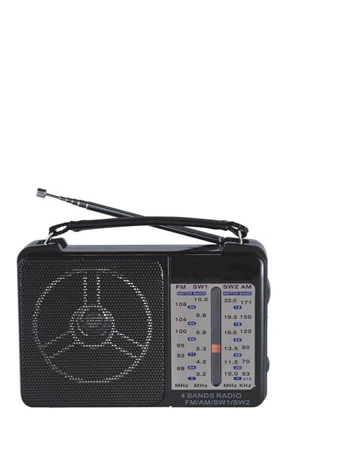 Classic Medium-Sized Radio – Operates on direct electricity and batteries, available in multiple models, shapes, and colors. - Image 1