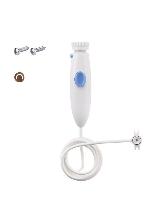 Oralphi Replacement Hose and Handle Parts Compatible with Waterpik Water Flosser WP-100 WP-300 WP-660 WP-900 Series Oral Irrigator, Plastic Handle, Oral Hygiene Accessories (Pause Button) - Image 1