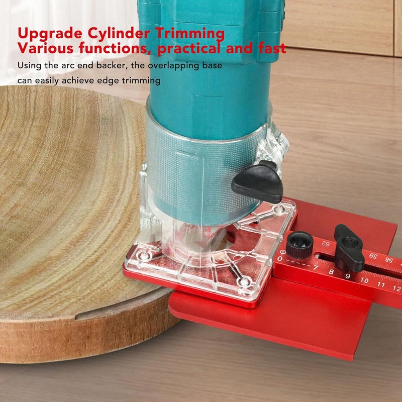 WOODWORKING ROUTER JIG CIRCLE CUTTING VERSATILE TOOL FOR WOODWORKING ENTHUSIASTS - Image 5