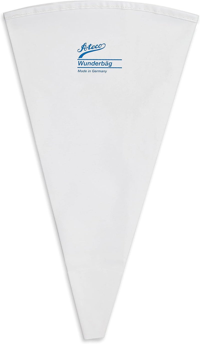 Ateco Wunderbag Decorating Bag, 10-Inch, Reusable, Professional Grade & Heavy Duty Construction, White - Image 1