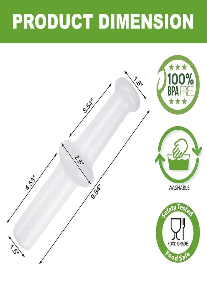 Sesama Universal Meat Grinder Pusher & Tamper for kitchen-aid & LEM Grinders - 9.8” Heavy-Duty, Replacement Tool - Non-Toxic, Dishwasher Safe (1-Pack) - Image 2