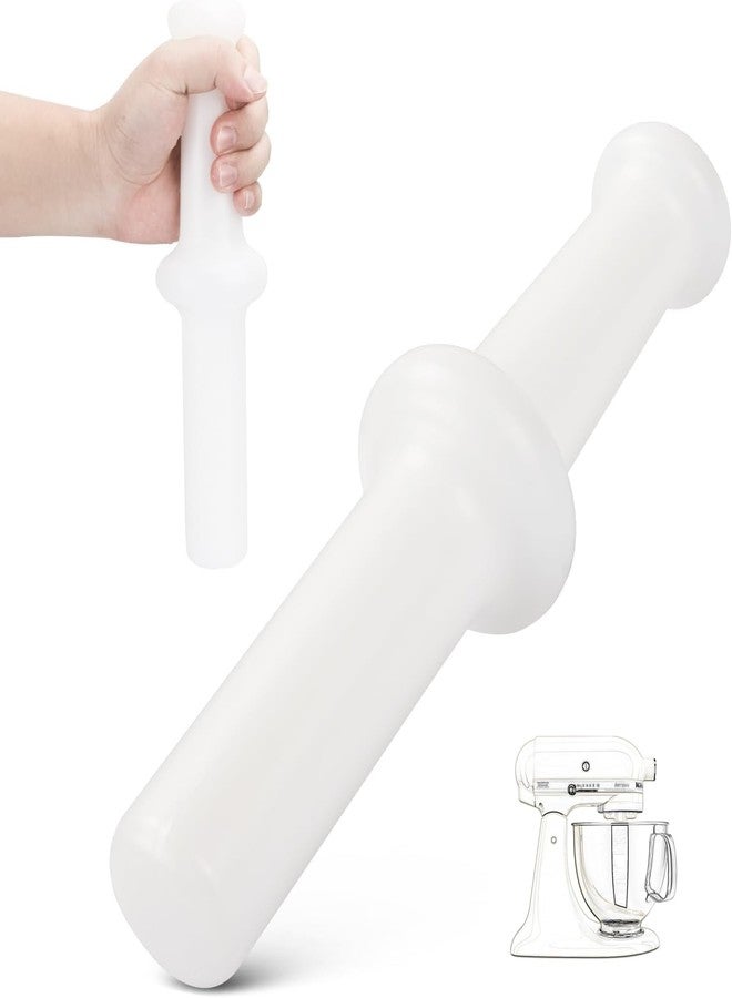 Sesama Universal Meat Grinder Pusher & Tamper for kitchen-aid & LEM Grinders - 9.8” Heavy-Duty, Replacement Tool - Non-Toxic, Dishwasher Safe (1-Pack) - Image 1
