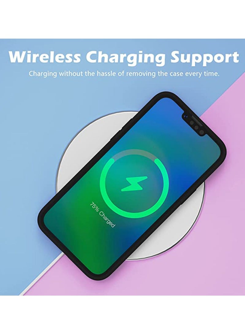 iPhone 14 Plus Mobile Case Cover with Soft Smooth Silky Flexible Silicone Gel Rubber Bumper Cover,Slim Fit Shockproof Protective Phone Back Cover for iPhone 14 Plus 6.7" - Image 5