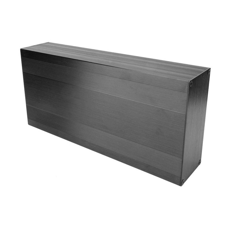 300 ملم حالة تبريد الألومنيوم لتغليف مكبر الصوت لمشاريع الإلكترونيات DIY - Image 2