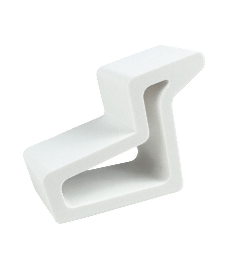 White Multi Purpose Door and Window Stopper Anti Collision Clamp Kit - Image 4