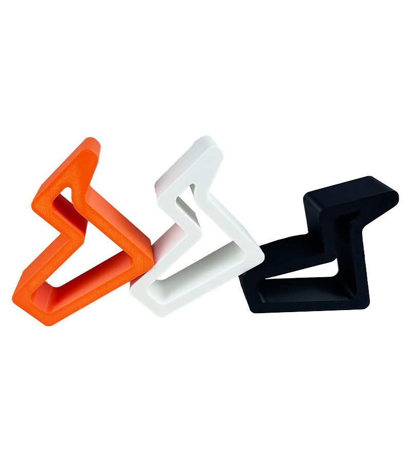 White Multi Purpose Door and Window Stopper Anti Collision Clamp Kit - Image 5