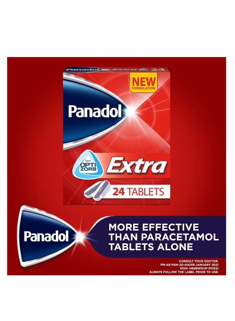 Extra With Optizorb 24 Tablets