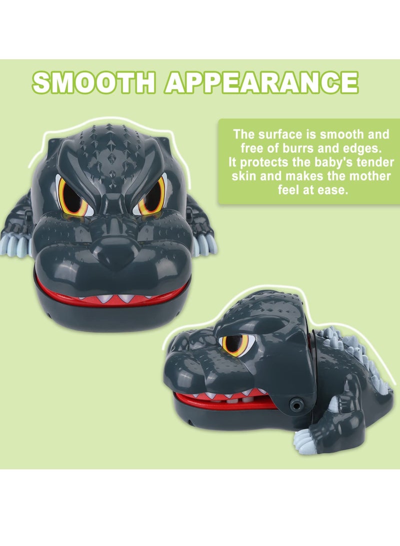 KASTWAVE Crocodile Dentist Game, Classic Alligator Toy for Kids, Classic Mouth Dentist Bite Finger, Bite Finger Toy, Funny Interactive Game of Bite Finger, for Children Gift - Image 4