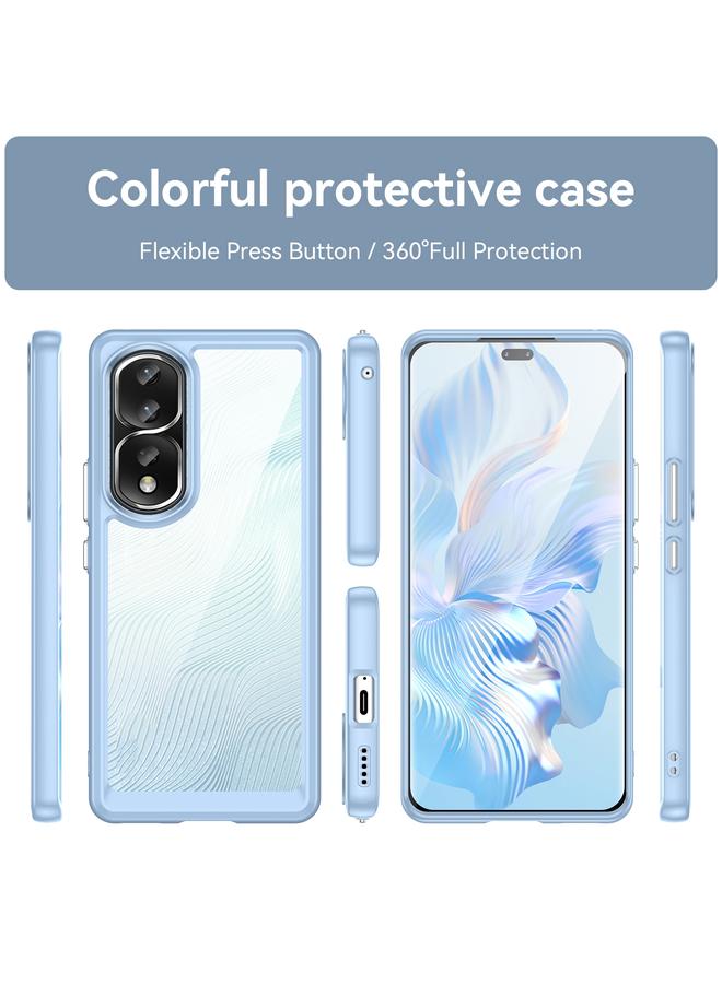 S-TOP Case For Honor 80 Pro 5G Colorful Series Acrylic + TPU Phone Case - Image 2