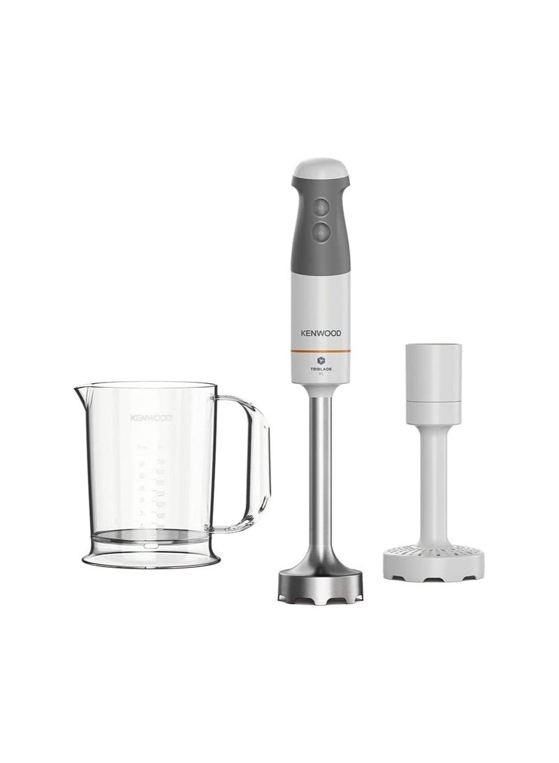 كينوود Triblade XL Hand Blender HBM40.002WH white/Grey 1000 W HBM40.002WH white/Grey - Image 1