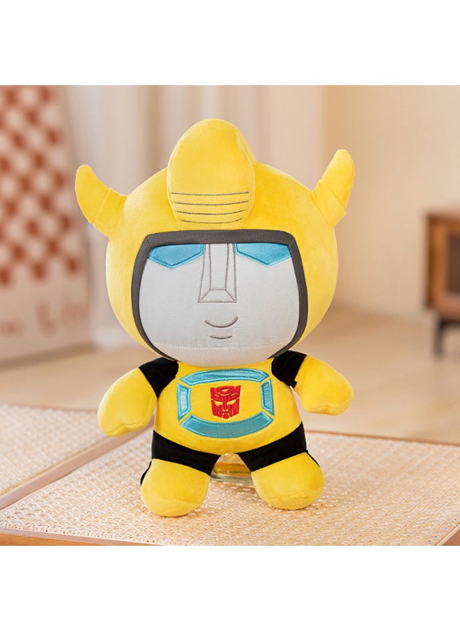 Generic - Simulation Transformers Pillow Doll Bumblebee Doll Doll Megatron Plush Toy For Boys Gift-Specifications:22cm (with Suction Cup)-Color:Megatron - Image 1