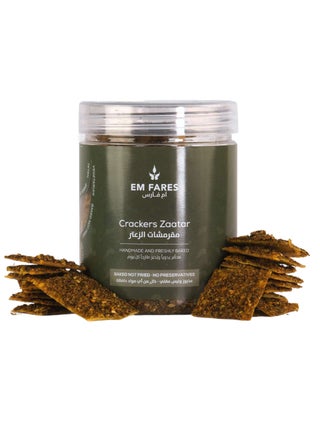 Handmade Zaatar Crackers