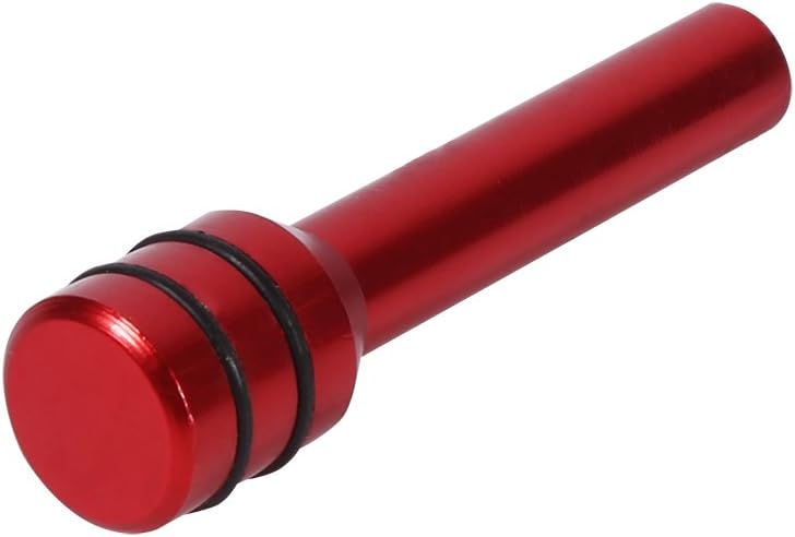 comfrt 2 Pcs Car Door Lock Knobs, Aluminum Interior Door Lock Knob Pull Pins Automotive Door Lock Knob for Car SUV Truck Automobile (Color : Red) Car Door Lock Knobs - Image 3