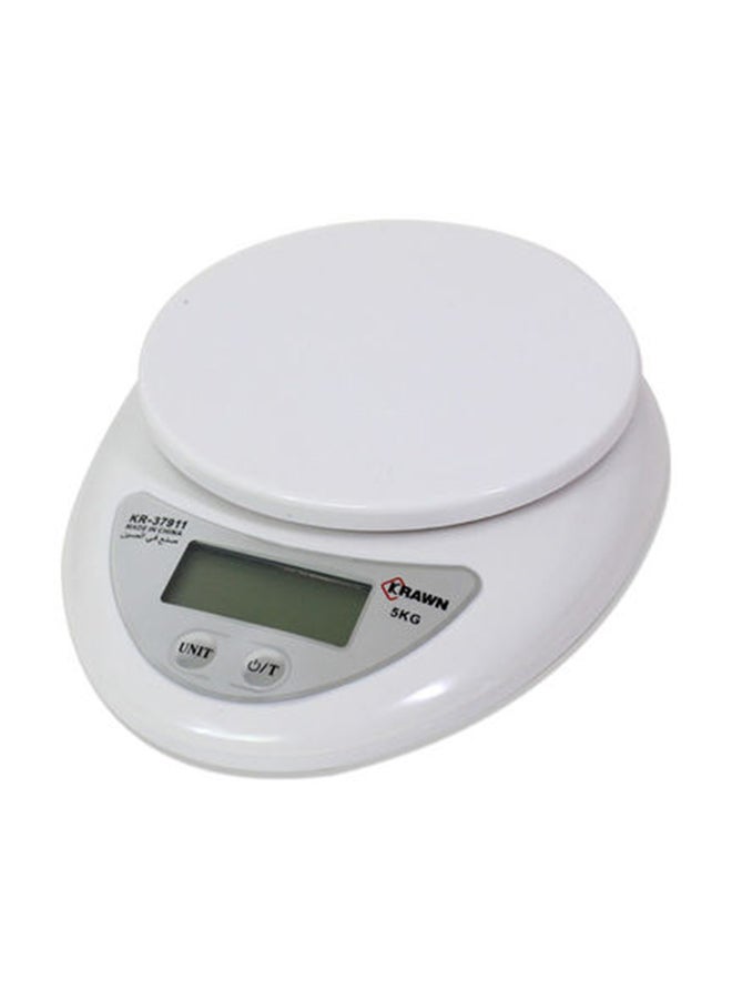 كراون ميزان مطبخ متعدد الأغراض KR-37911 أبيض - Image 1