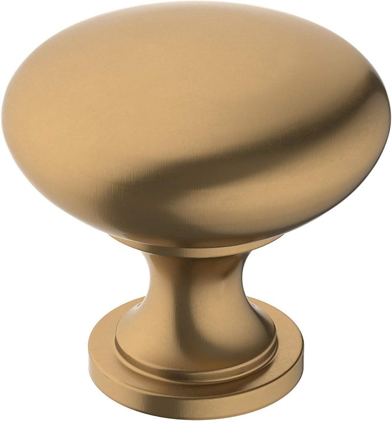 Amerock Cabinet Knob Champagne Bronze 114 inch 32 mm Diameter Edona Drawer Knob Cabinet Hardware Pack of 1