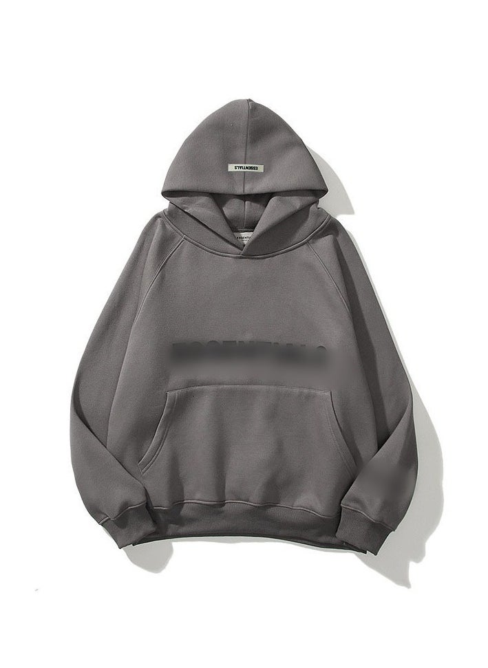 KUYING - New Printed Casual Hooded Sports Top - Image 1