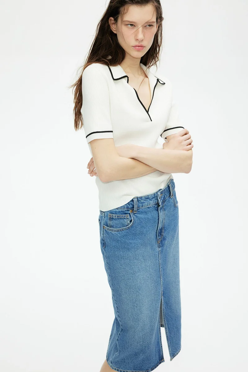 H&M Denim skirt