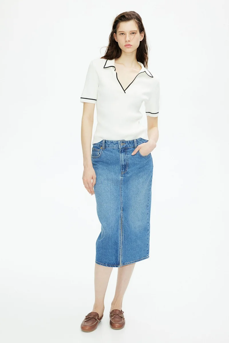 H&M Denim skirt