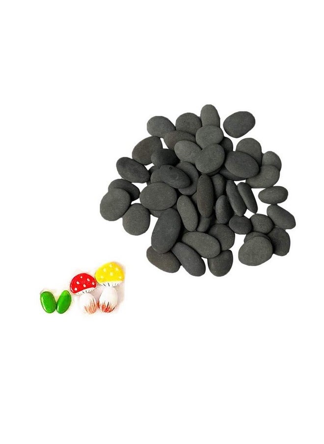 Lifetop - 50Pcs Tiny Painting Rocks Diy Rocks For Painting Detailpainting Rocks Smooth Surface Stonesarts And Crafts ，0.5 To 1.0 Inches ，So Small Rockshand Picked For Painting Rocks - Image 1