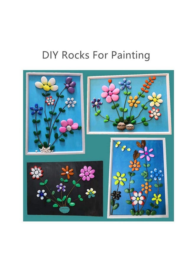 Lifetop - 50Pcs Tiny Painting Rocks Diy Rocks For Painting Detailpainting Rocks Smooth Surface Stonesarts And Crafts ，0.5 To 1.0 Inches ，So Small Rockshand Picked For Painting Rocks - Image 1