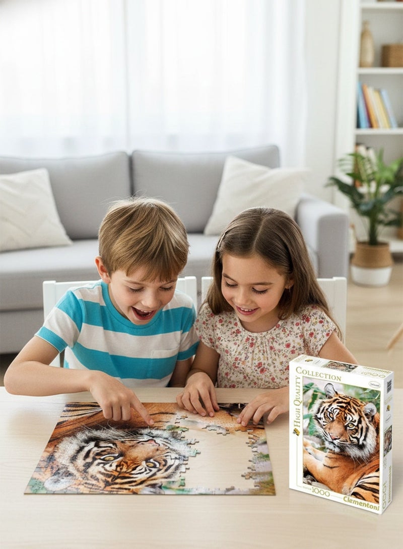 Clementoni 1000-Piece Puzzle Sumatran Tiger - Image 3