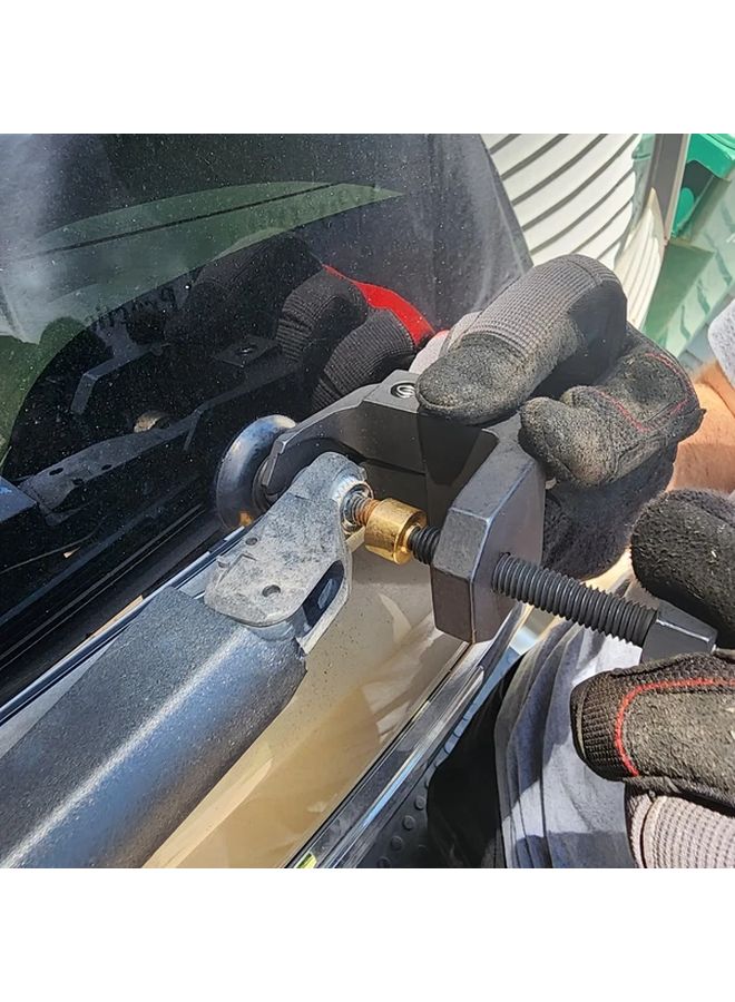 Black Adjustable Steel Windshield Wiper Arm Puller Tool Compatible with BMW E12 E21 E67 E85 PR1 - Image 5